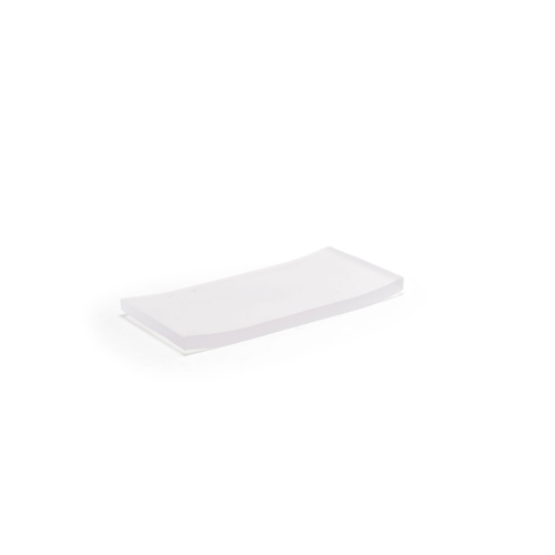 FOH RTR026FRR13 4" W Ice Rectangular Composite Amenity Tray