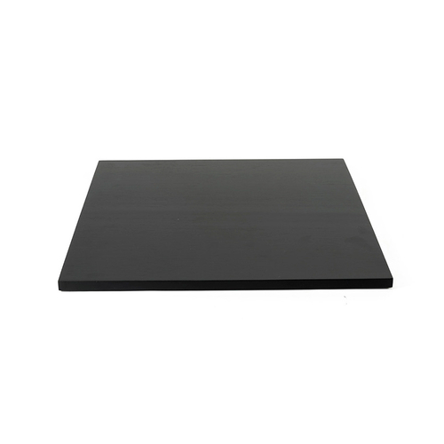 FOH BHO057BKW20 14" W Black Bamboo Square Nami Board