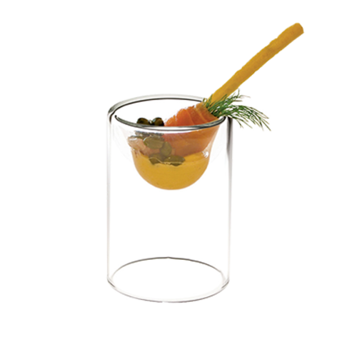 FOH ASA000CLG22 2 Oz. Round Tall Sampler Shot Glass