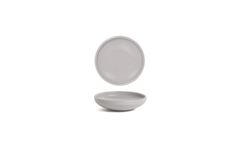 FOH DSD076GYP23 5 Oz. Round Porcelain Bevel Ramekin