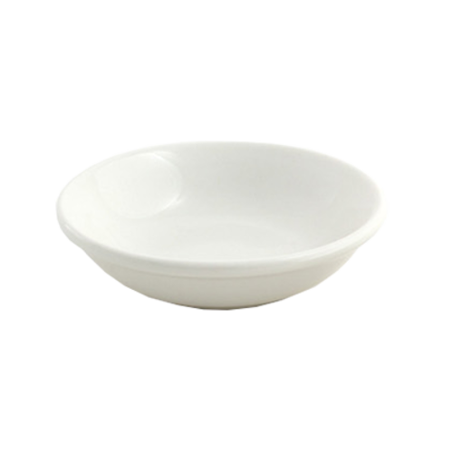 FOH DSD018BEP23 1 Oz. Round Porcelain Catalyst Dish