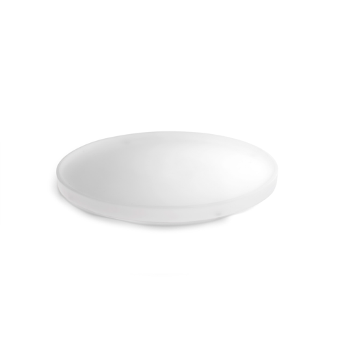 FOH RRT010FRR21 14" W x 14" D x 0.75" H Ice Composite Round Tray