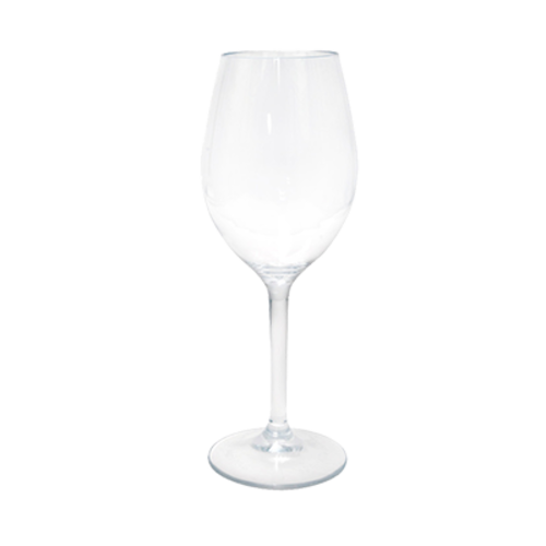 FOH AWI006CLT23 16 Oz. Clear Resin Drinkwise Wine Glass