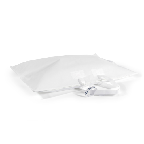 FOH RGB004BET84 19.25" W x 30.5" D White Plastic Blanket or Pillow Bag