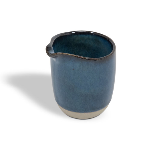 FOH TCR019BLP23 8 Oz. Indigo Porcelain Round Artefact Pourer