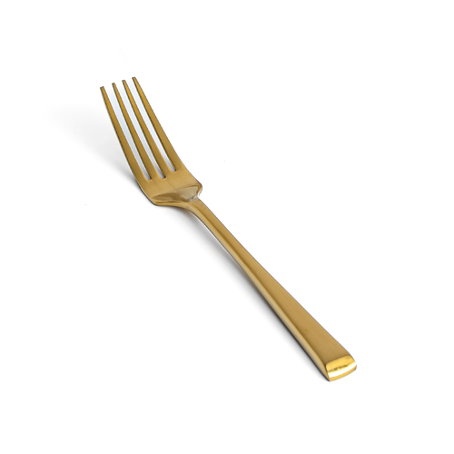 FOH FSF006GOS23 7" Matte Brass Parker Salad Fork