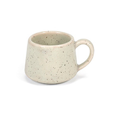 FOH DCS058MUP23 3 Oz. Porcelain Non-Stackable Mushroom Kiln Cup