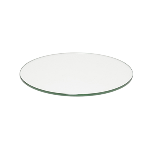 FOH BHO058CLG20 14" W Clear Glass Round Root Board