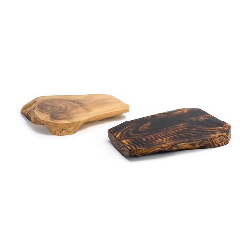 FOH SPT047NAW20 12" W Wood Free Form Buffet Building Blocks Buffet Board