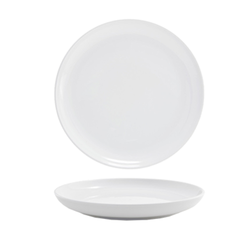 FOH DDP049WHP21 10.5" W Round Porcelain Deep Harmony Plate