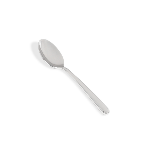 FOH FTS013MSS23 7" L Mirror Silver Stainless Steel Oliver Tea Spoon