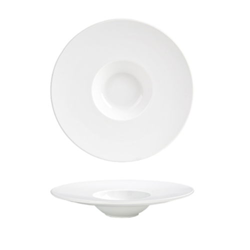 FOH DBO077WHP23 3.5 Oz. Round Porcelain Monaco Bowl