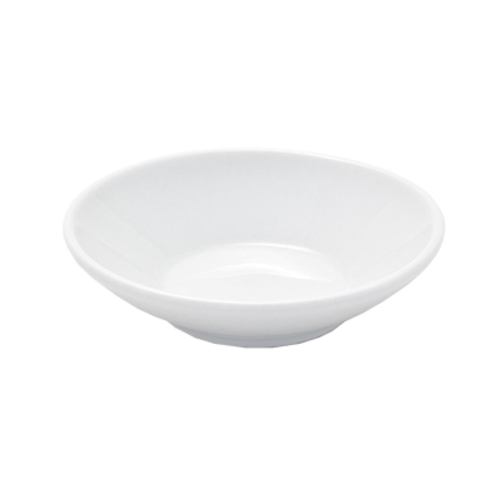 FOH DSD030WHP23 2 Oz. Round Porcelain Kyoto Dish