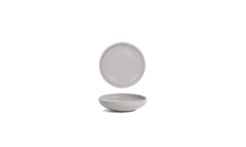 FOH DSD077GYP23 2 Oz. Round Porcelain Bevel Ramekin