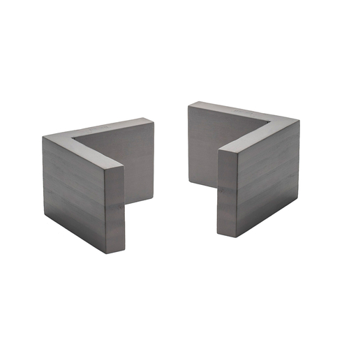 FOH BHO033GYB20 4.5" W Gray Bamboo Square Buffetware Display Riser