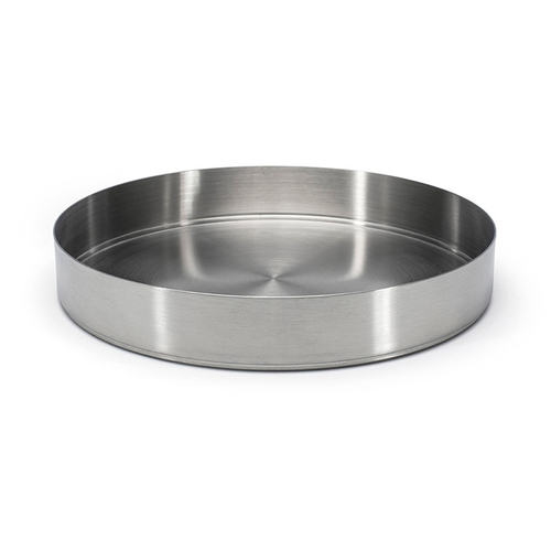 FOH DBO170BSS23 48 Oz. Round Stainless Steel Raised Rim Soho Bowl