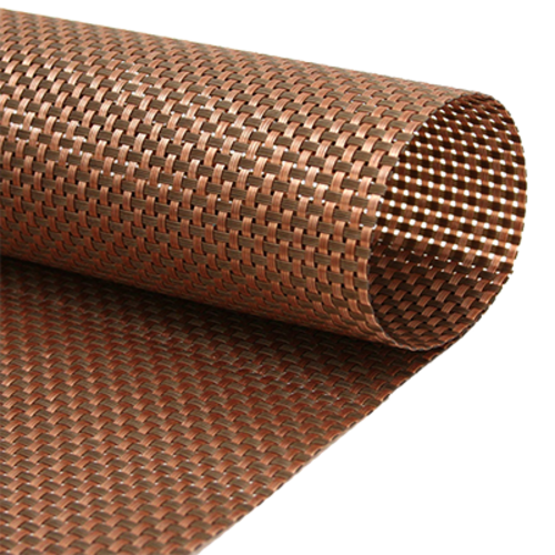 FOH XPM069COV83 16" W Canyon Vinyl Rectangle Metroweave Placemat