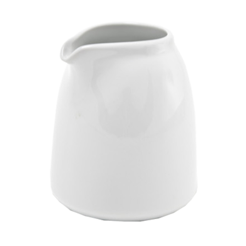 FOH TCR008WHP23 9 Oz. White Porcelain Round Sumo Pourer