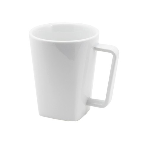FOH DMU025WHP23 11 Oz. White Porcelain Kyoto Mug