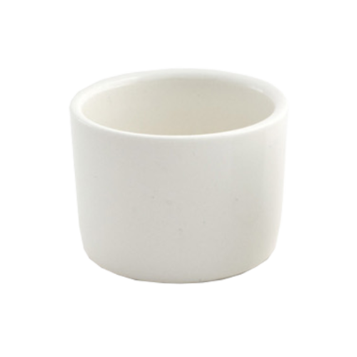 FOH ASC012BEP13 2 Oz. Round Porcelain Catalyst Canvas Ramekin
