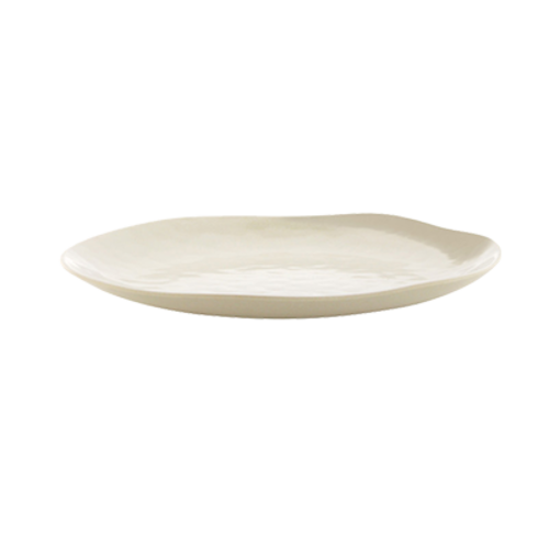 FOH DDP046NAB22 9" W Round Bamboo Platewise Organic Plate