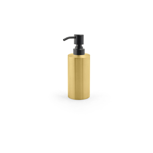 FOH RSP011GOS22 12 Oz. Matte Brass Plastic Brushed Stainless Pump