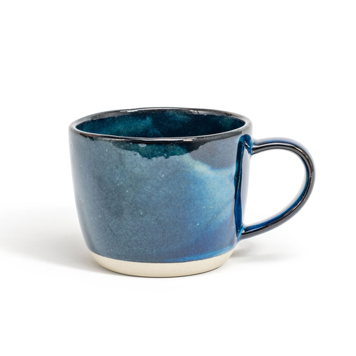 FOH DMU027BLP23 16 Oz. Indigo Porcelain Artefact Mug