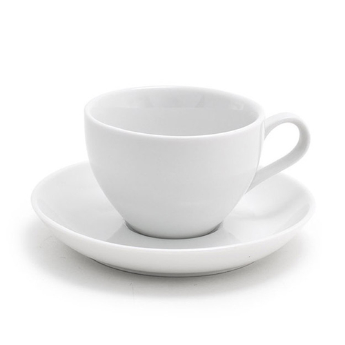 FOH DCS060WHP23 9 Oz. Round Porcelain Non-Stackable Seattle Cup