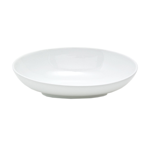 FOH DBO110WHP20 36 Oz. Oval Porcelain Ellipse Bowl