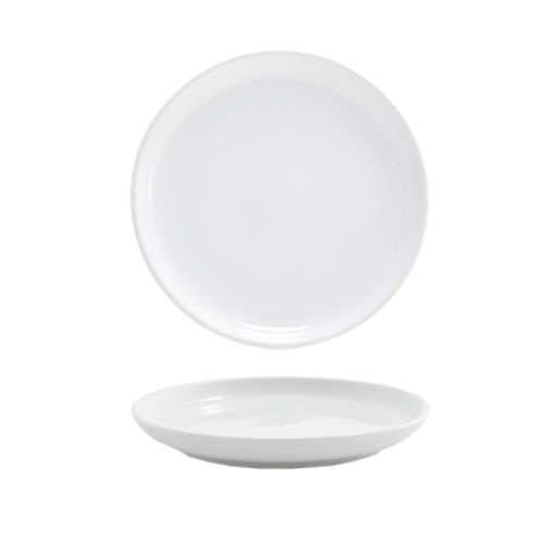 FOH DAP056WHP23 6.25" W Porcelain Round Raised Deep Harmony Plate