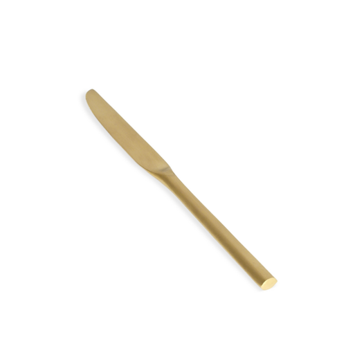 FOH FDK011GOS23 9.25" W Gold Stainless Steel Hector Dinner Knife