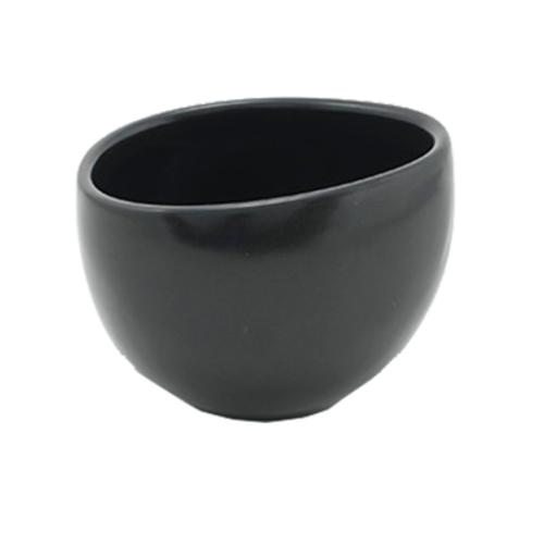 FOH DBO149BKP23 8 Oz. Round Porcelain Tides Cup/Bowl