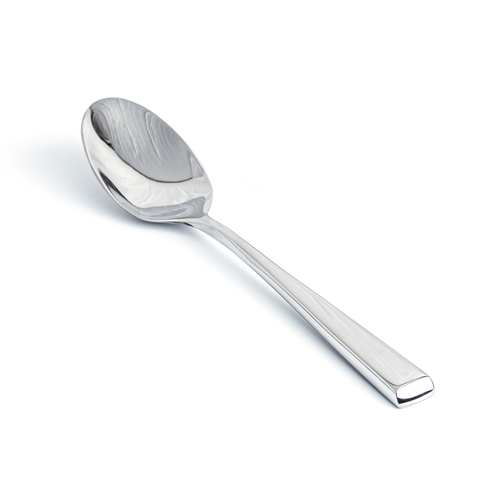 FOH FDS006MSS23 8" L Stainless Steel Mirrored Parker Dinner Spoon