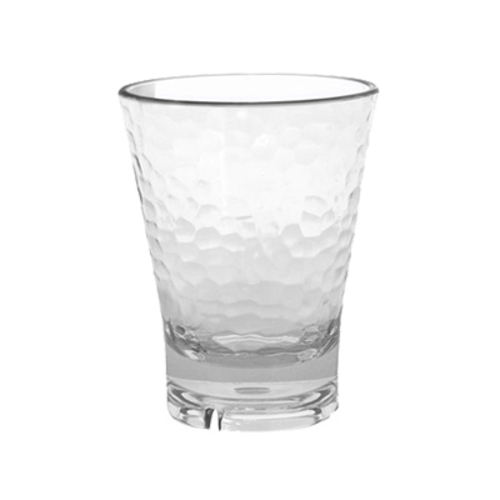 FOH ADO009CLT23 7 Oz. Clear Resin Drinkwise Rocks Glass