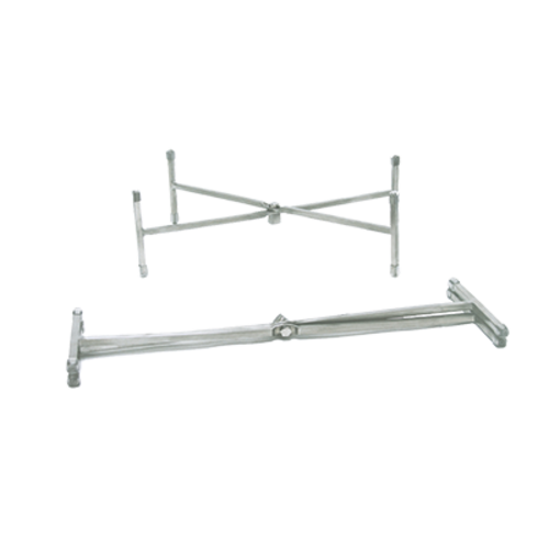 FOH BHO025BSS22 11.5" W Silver Stainless Steel Square Buffetware Riser Trivet