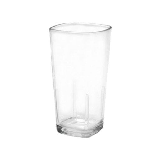 FOH ASG001CLT23 3 Oz. Clear Resin Drinkwise Glass