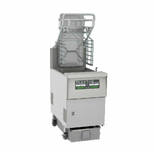 Pitco SGLVRF-2/FD-LP 43.25" W Stainless Steel Liquid Propane Solstice Supreme Reduced Oil Volume Fryer System - 125,000 BTU