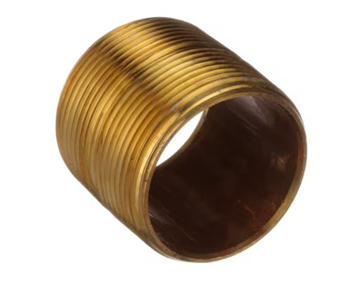 4730-207-40-00 NIPPLE, 1 1/2 BRASS CLOSE