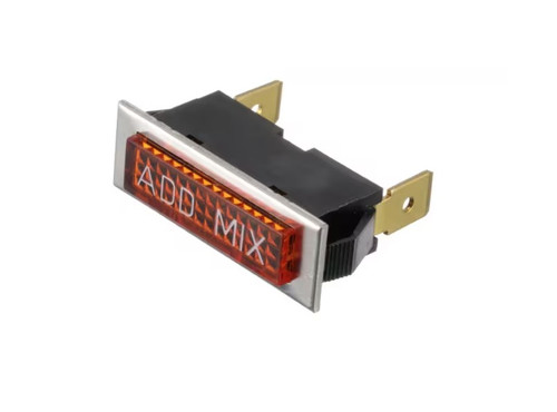 052486-02 LIGHT-AMBER-RECT-12VDC-ADD MIX