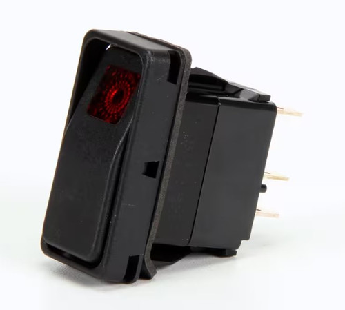 155546 POWER SWITCH, RECESSED ROCKER, RED INDICATOR LIGHT