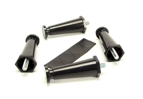 13255.0003 KIT, LEG-4.0 ADJ BLK PLSTC FLG