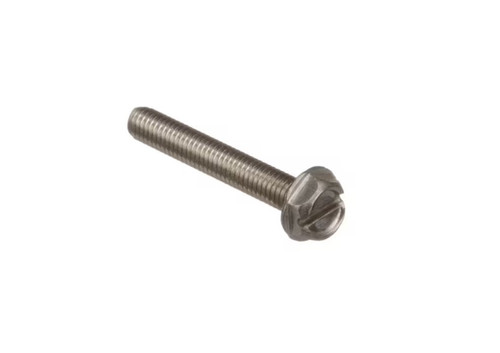 114004 SCREW 10-32 X 1 1/4 SLOTTED HEX WSHR HD