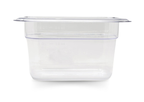 Omcan USA 80051 3.94" H Clear Polycarbonate 0.11 Size Food Pan