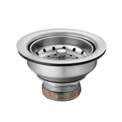 Omcan USA 43409 3.5" Drain Basket with Stopper