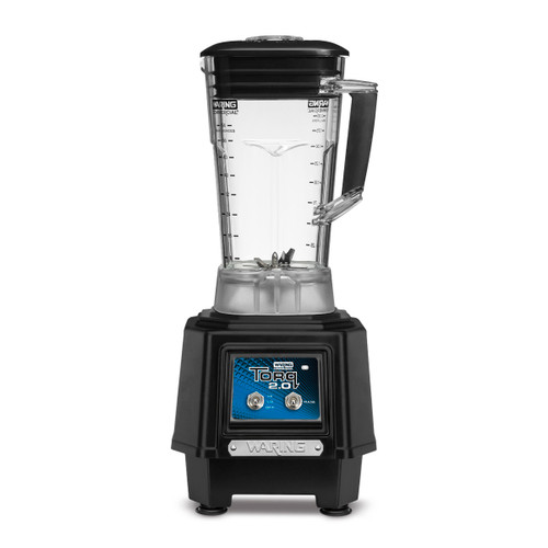Waring TBB145P6 Torq 2.0 64 Oz. Heavy Duty Stainless Steel Countertop 2-Speed Bar Blender - 120 Volts