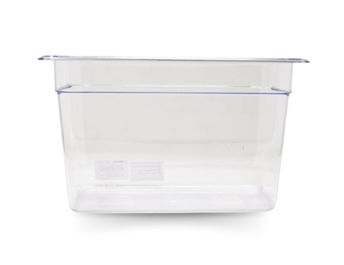 Omcan USA 80057 7.88" H Clear Polycarbonate 0.33 Size Food Pan