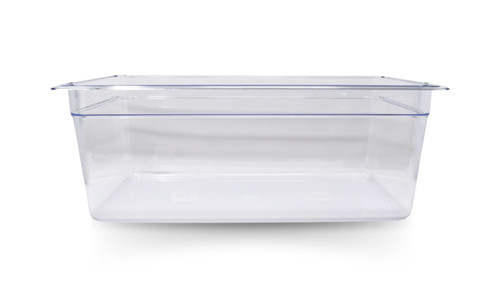 Omcan USA 80061 7.88" H Clear Polycarbonate Full Size Food Pan