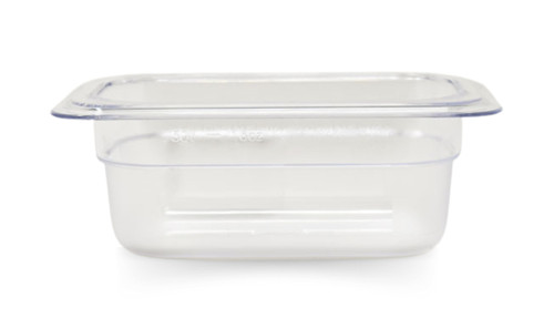 Omcan USA 80043 4.25" D Clear Polycarbonate 0.11 Size Food Pan
