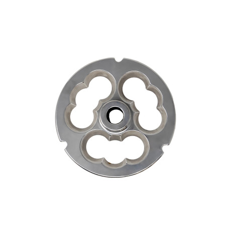 Omcan USA 27871 3 Holes #32 Hard Steel Machine Kidney Plate