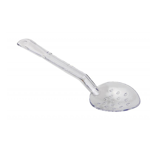 Omcan USA 85092 11" L Clear Polycarbonate Perforated Serving Spoon